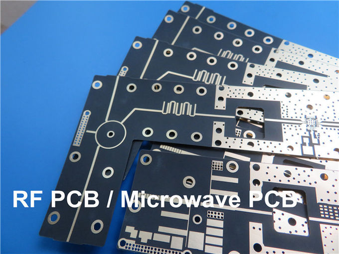 Arlon AD450 Double Sided High Frequency PCB with 0.06inch 1.6mm Thickness for Broadband Antennas