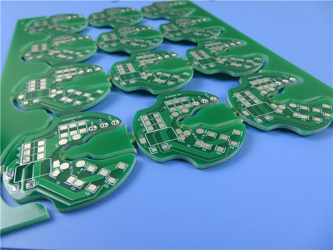 Double Sided High CTI 600V PCB Built on 2.0mm FR4 With HASL and
