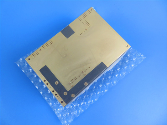 High Frequency PCB Built on Shengyi SCGA-500 GF265 PTFE with Glass Reinforced RF Circuit Materials