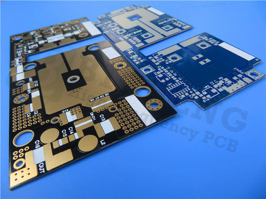 TC350 Double Sided 20mil PCB Printed Circuit Board For Filters And Couplers