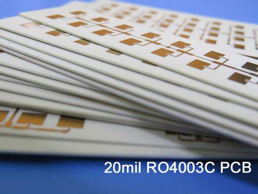 RO4003C Via Filled PCB Low DK For RF Applications