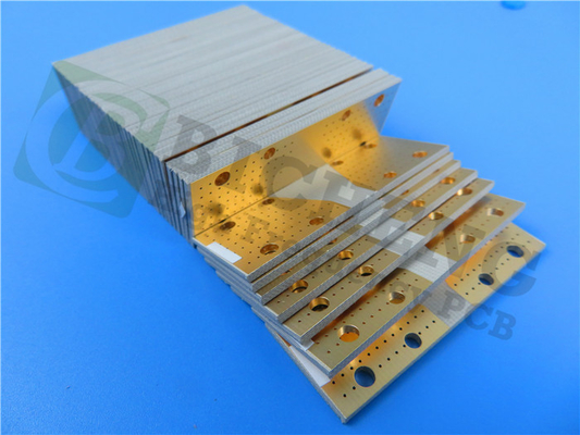 RO3010 2 Layer 2.7mm RF PCB With Hot Air Soldering Level