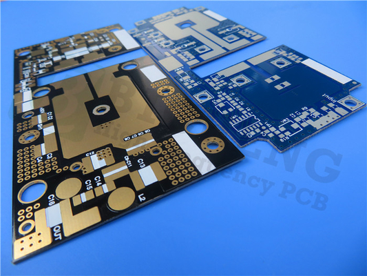 TC350 RF PCB Based On 20mil Substrate With Immersion Tin For Power Amplifier
