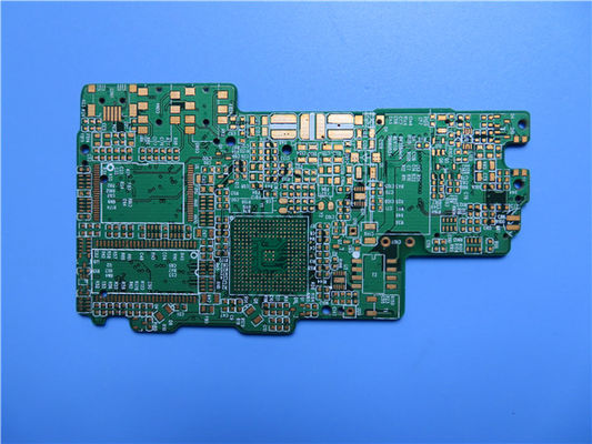 8-Layer Rigid Hybrid PCB Built On RO3003 And FR4 With Blind Via