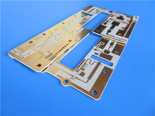 TSM-DS3 High Frequency PCB Built On 30mil 0.762mm Double Sided Boards With Immersion Gold