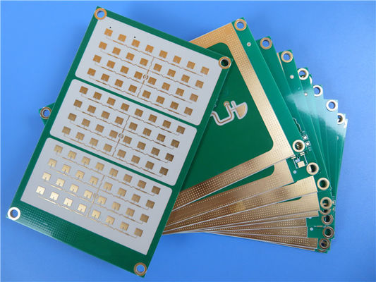 Hybrid PCB of RT duroid 5880 and RO4003C 1.3mm Thick with Immersion Gold