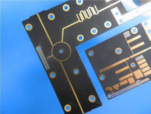 62mil IsoClad 917 PCB 2-layer Immersion Gold Green Soldermask Circuit