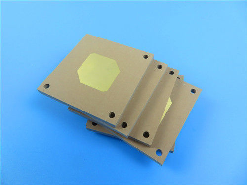 Double-layer 1.6mm TMM4 PCB Silver and Gold Plating
