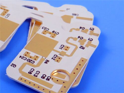 RO3003 PCB 2-layer 10mil Rogers Laminate Silver plate / Gold plate