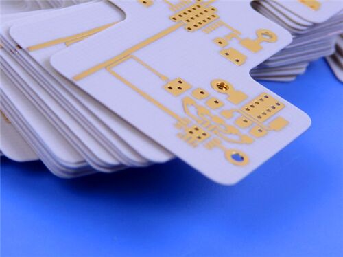Rogers 4003C PCB 8mil Double-layer with Black silkscreen