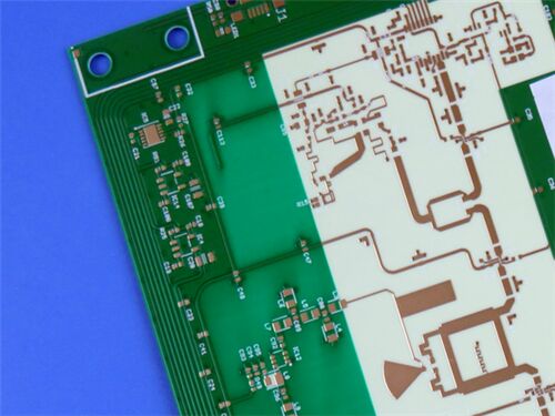 Rogers RO4533 PCB 0.8mm 2-Layer ENEPIG Finish