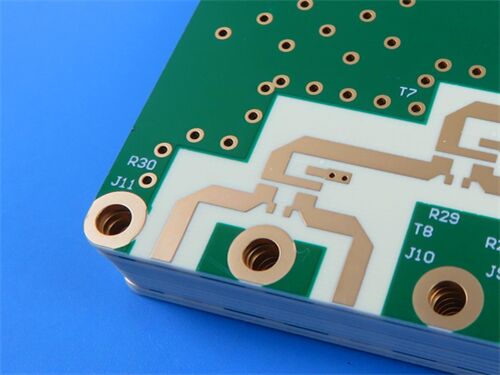 Multilayer PCB RO4003C 1.155mm Green Solder-mask White Silkscreen