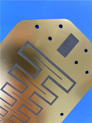 2-layer RF-30A PCB on 20mil RF Laminate with Green Solder-mask