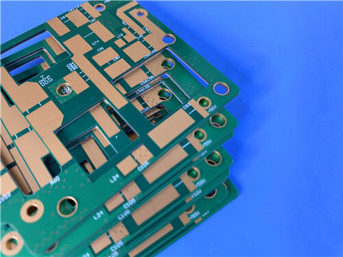 4-layer High-Frequency Hybrid PCB on RT duroid 5880 and FR-4