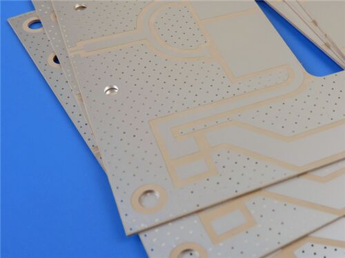 RT duroid 6002 PCB 2-layer 0.8mm Thick with Immersion Silver
