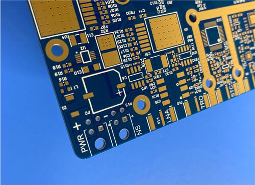 10-Layer Hybrid PCB RO4003C + RF4-370HR Mixed Dielectric Controlled Impedance Board