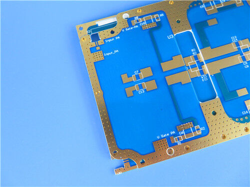 10mil Rogers CuClad 250 PCB Immersion Gold Finish Low-Dk