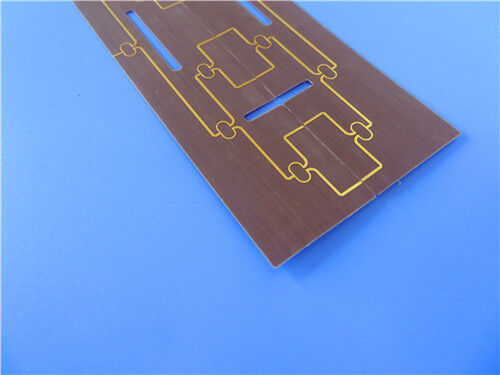 2-Layer F4BTMS300 PCB 5mil High Frequency Substrate ENIG Finish