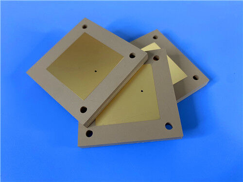 2-Layer 2.54mm Thick Rogers TMM3 EPIG Finish RF Microwave PCB