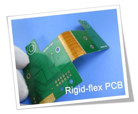 4 layer Rigid Flex PCB S1000-2M Impedance Control