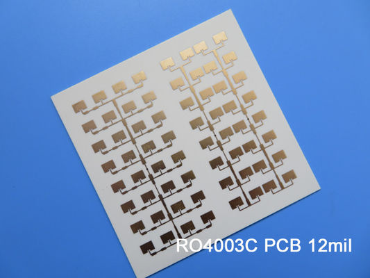 Rogers 4003 12mil High Frequency PCB Double Sided RF PCB Immersion Gold