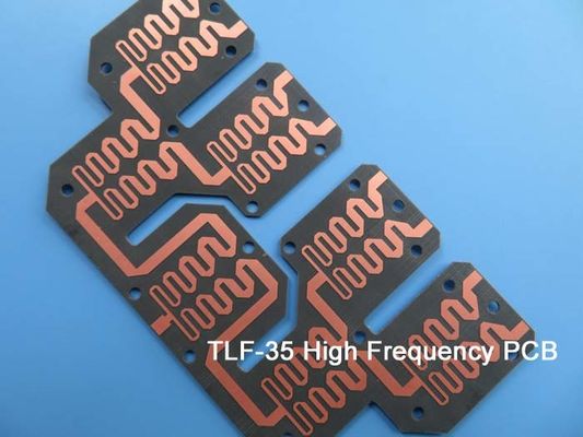 TLF-35 OSP Surface 0.9mm Double Layer PCB Board Microwave Circuit Board