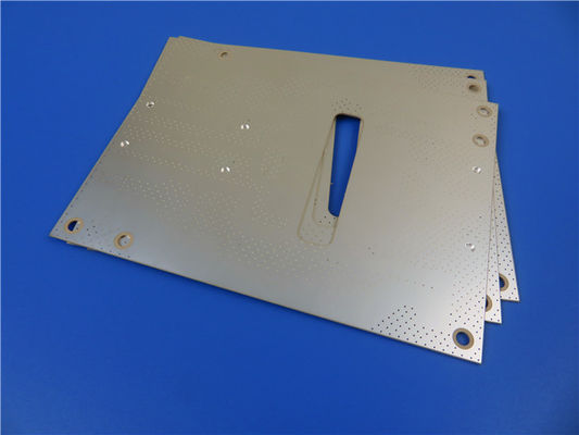 60mil AD250C Double Sided Rigid Circuit Board With Hot Air Soldering Level