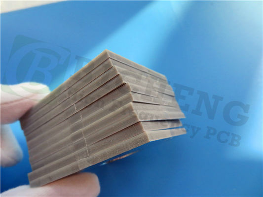 Rogers TMM10i Microwave Printed Circuit Board 75mil 1.905mm RF PCB With Pure Gold Plated.