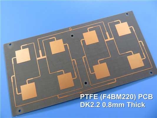 F4B PCB PTFE Based High Frequency Material 0.17mm 0.25mm 0.5mm 0.8mm 1.0mm