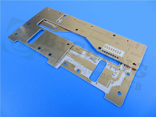 2 Layer Rigid Printed RF Microwave PCB RT / Duroid 6035HTC 0.6mm