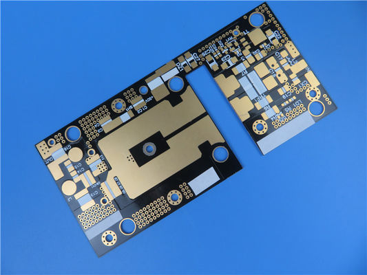 20mil RF-35 1oz Immersion Tin PCB With White Silkscreen For Passive Components