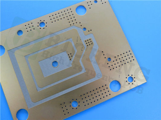 20mil DiClad 880 RF PCB Board With Immesion Silver And Blue Solder Mask