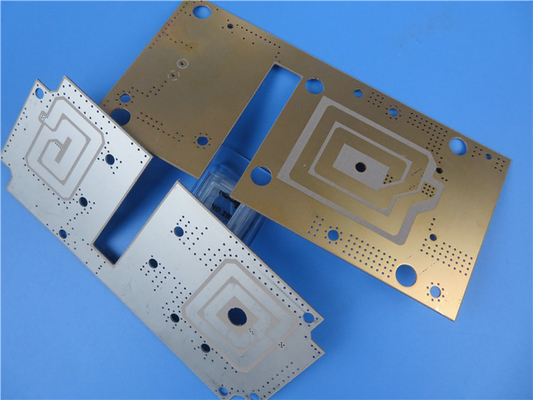 5mil RF-35A2 Double Sided PCB Immersion Silver No Solder Mask