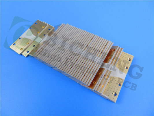 Double Sided RO3010 PCB 25mil High Performance Circuit White Silkscreen