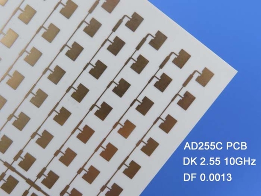 20mil AD255C Antenna PCB 2 layer Immesion Silver Printed Circuit Boards