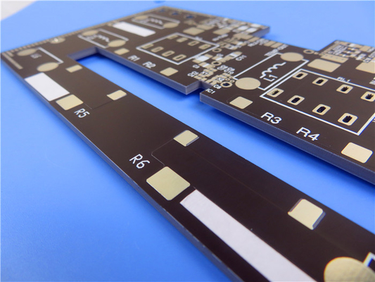 2 Layer DiClad 870 RF PCB 5mil 0.2mm ENIG No Soldermask