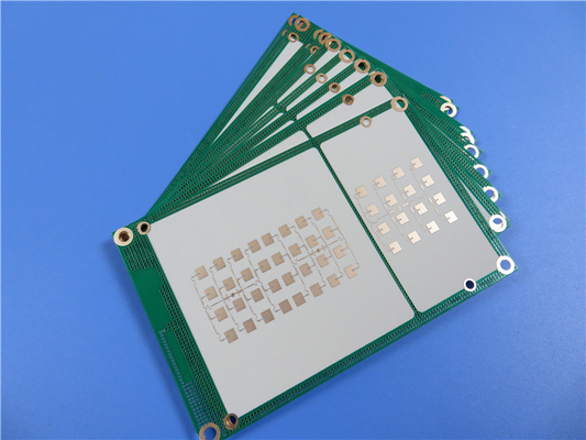 20mil 0.6mm RF-10 PCB Double Sided Circuit Fast PCB Prototypes