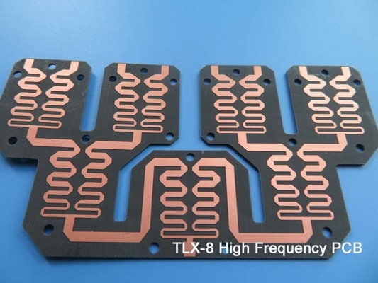 TLX-8 PCB 50mil Double-Layer Immersion Gold 1OZ RF Circuit
