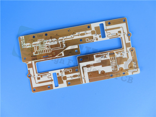 20 mil TSM-DS3 PCB Double-layer Immersion Silver Finish