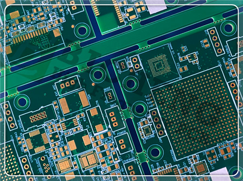 HDI Hybrid PCB 8-Layer 1.5mm On RO4003C And S10002M Materials