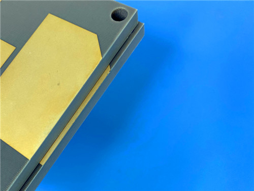 F4BTMS220 PCB 2-layer 250mil 6.35mm  Pure Gold Finished