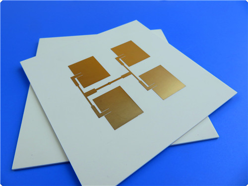AL2O3 96% Ceramic PCB 2 Layer 1mm Thick Immersion Gold