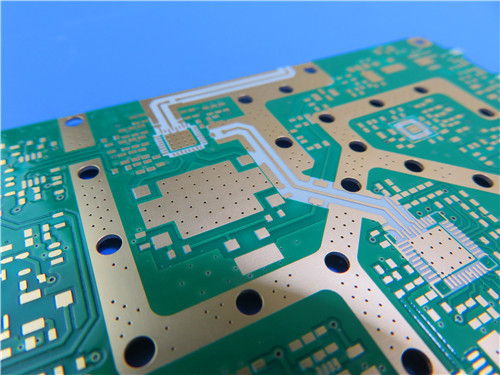 Double Sided PCB On RO4350B 6.6mil Material With Immersion Gold