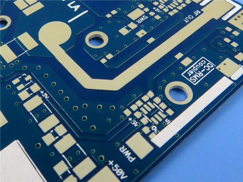1.524mm RO4350B PCB Double-Sided Immersion Silver Finish
