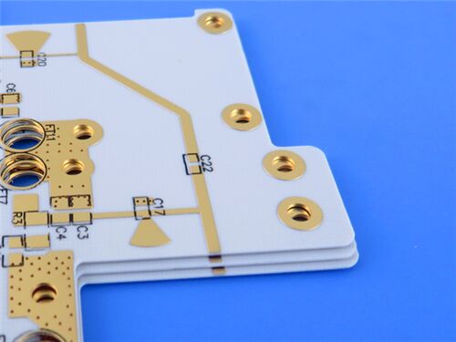 Rogers RO4835 PCB 6.6mil 2-layer 20um Via Plating High-Frequency