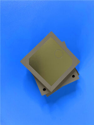 RF TP600 PCB 2-layer 0.6mm Thick ENEPIG 20um Via Plating