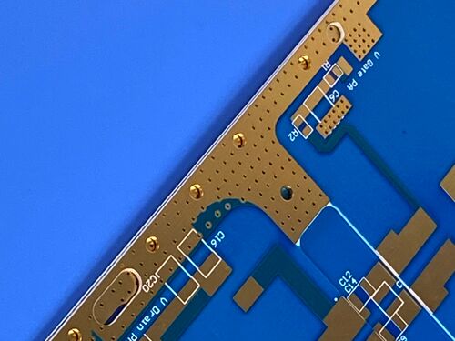 2-layer CuClad 217 PCB Rogers 20mil Laminate with Immersion Gold