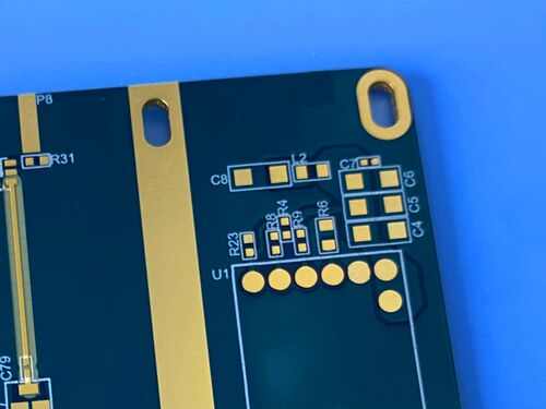 FR408HR PCB 6-layer 1.6mm Thick Blue Solder-mask Immersion Gold