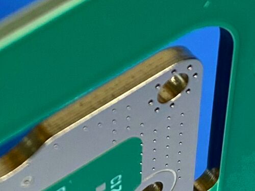 Multilayer PCB TC350 with Blind Vias Edge Plating ENIG Finish