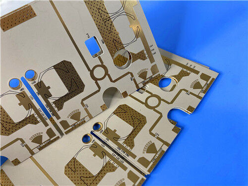 TF600 PCB 2-layer 25mil High-Frequency Substrate with Copper-filled